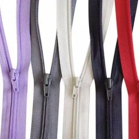 Metalen rits open type kledingaccessoires